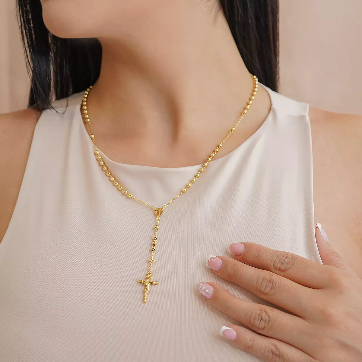 Rosario Jesús crucificado 3.5mm