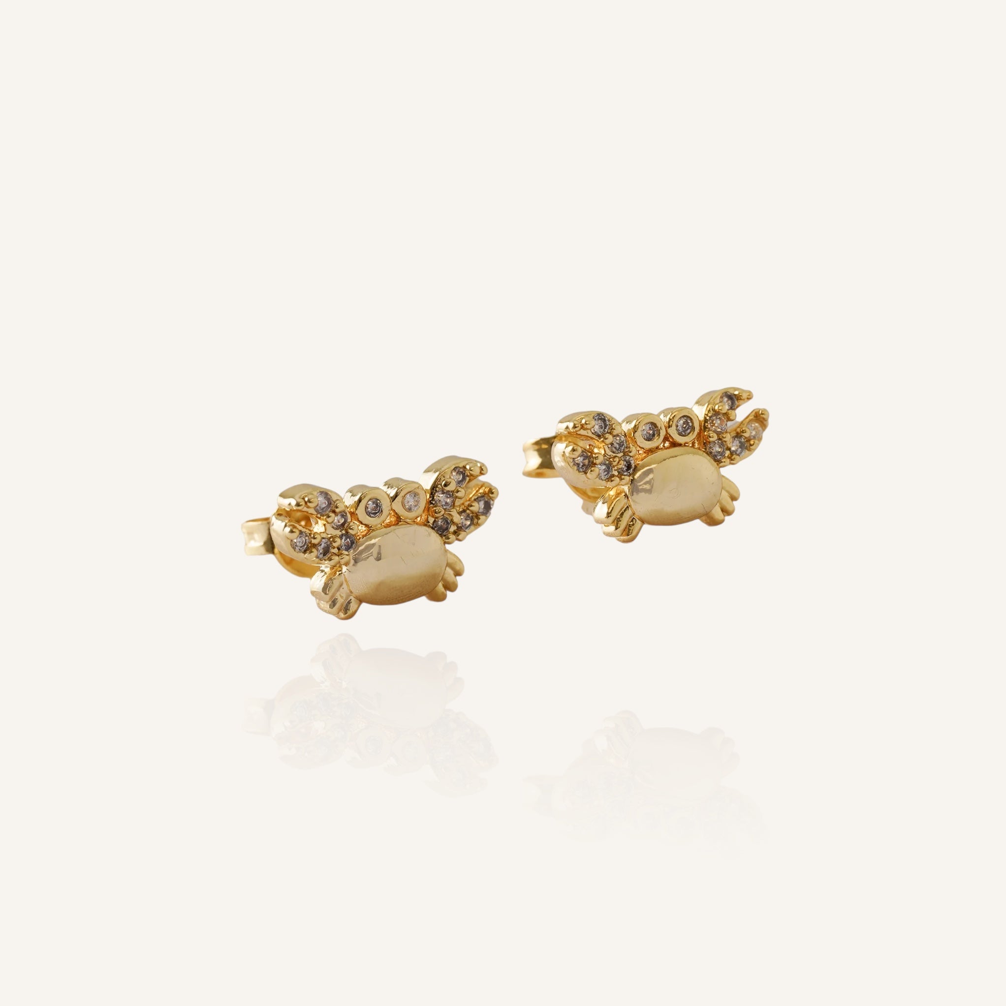 Aretes Crab circonias
