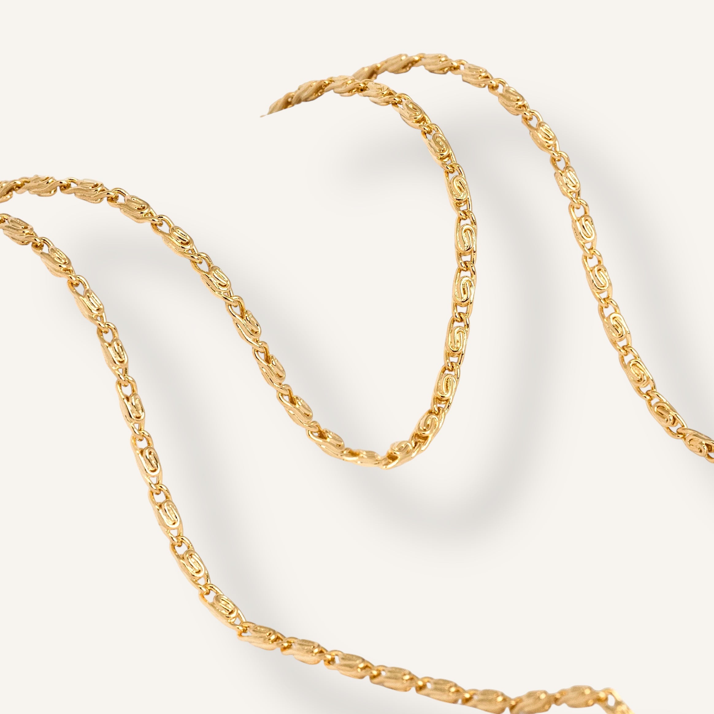 Cadena caracol gruesa