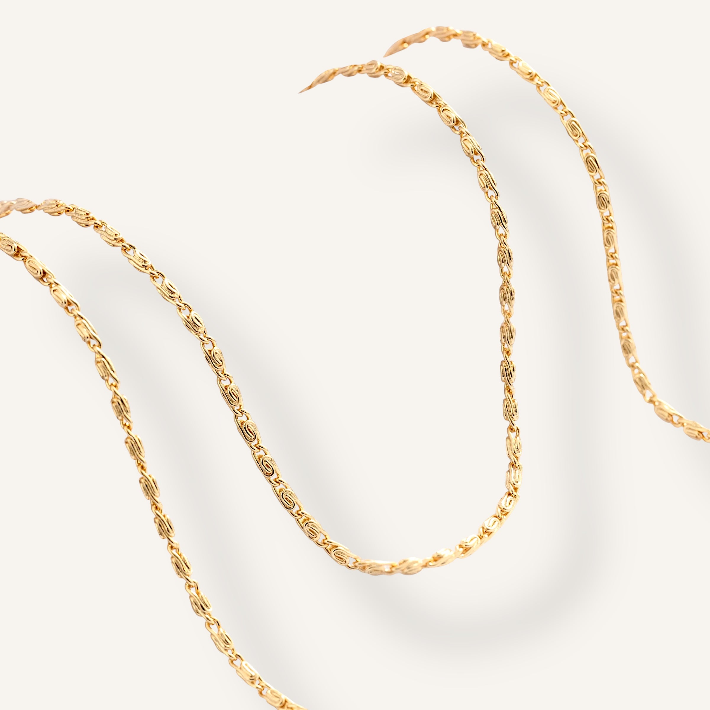 Cadena caracol gruesa