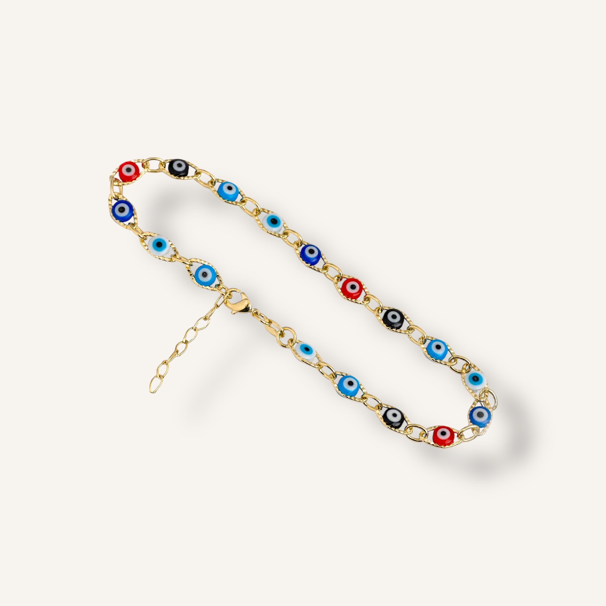 Guillo de pie ojo turco multicolor